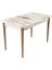 Pinotex Ayaklı Kaliteli Mdf Sabit Yemek Masası 72 x 112 cm 2