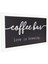 Deco Coffee Duvar Panosu - Siyah - 40X20 cm 3