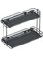 Ahşap Tablalı Yandan Tls.raylı Deterjanlık - 16 cm (Fr.)-Antrasit 2