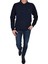 BRG-95007 Polo Yaka Desenli Sweat/lacivert/3xl 1