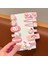 Kızlar Tokalı Saç Tokası Saç Süsleme Pembe Hello Kitty Kalp 12'li Set (Yurt Dışından) 1