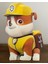 Paw Patrol (Rubble) Masaönü Ayaklı Pano 1