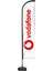 Vodafone Logolu Yelken Bayrak Set 1