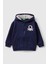 Erkek Bebek Kapüşonlu Sweatshirt - Lacivert 1