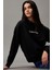Kadın Ck Hero Logo Sweatshirt - Siyah 4