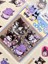 Sanrio Karakter Kuromi 25 Yaprak Pet Sticker Set Sarı Paket 4