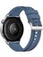 Huawei Watch 3/4/pro/buds/ultimate/runner ile Uyumlu Kordon (22MM) Hybrid Dikişli Kumaş 4