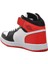 Siyah-Beyaz-Kırmızı Erkek Hi Sneaker 4