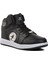Siyah-Siyah-Beyaz Erkek Hi Sneaker 1
