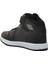 Siyah-Siyah-Beyaz Erkek Hi Sneaker 4