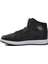 Siyah-Siyah-Beyaz Erkek Hi Sneaker 2
