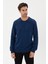 Tony Classics Kadife Selanik Bisiklet Yaka Sweatshirt- Ks- 1402 1