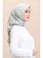 Desenli Eşarp Flover-02 Su Yeşili 2