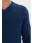 Kadife Selanik Basic V Yaka Sweatshirt- KS-1401 4