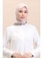 Desenli Eşarp Flover-12 Bej 1