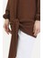Kuşaklı Tunik 1020-06 Kahverengi 4
