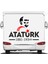 Atatürk Yazı ve Silüet Ay Yıldız Sticker Etiket Araba Oto Motosiklet Karavan Sticker 00621 1