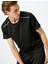 Kısa Kollu Bisiklet Yaka Baskılı Spor T-Shirt 1