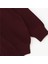 Erkek Uzun Kol Bisiklet Yaka büyük beden Sweat - B180856 - Koyu Bordo 4