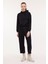 Wl Zoe 17MS409 4pr Siyah Kadın Sweatshirt 3