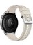 Amazfit Ile Uyumlu Bip 5/cheetah (Yuvarlak)/balance Kordon (22MM) Hybrid Dikişli Kumaş 4