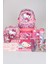 Hello Kitty Tek Bölmeli Küçük Boy 32 cm Hello Kıtty Anaokul,beslenme ve Kalem Çantası Ile Beslenme Kabı,matara Kırtasiye Okul Seti 1