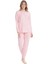 Uzun Kol Yumuşak Dokulu Kadın Pijama Takım 17098 1