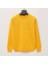 Erkek Uzun Kol Ince Sweatshirt - 180541 - Sarı 1