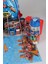 Lisanslı Hot Wheels Tek Bölmeli 32 cm Küçük Boy Anaokul,beslenme,kalem Çantası Ile Matara,beslenme Kabı ve Kırtasiye Seti Çıtçıt Dosya,kalem,silgi,kumbara,kalemtraş,resim Defteri,okul Etiketi 3