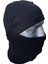 Maske bere termal penye yumuşak esnek düz siyah standart beden unisex MAT1-2 1