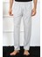 Erkek Pamuk Gri Tek Alt Pijama 27495 4