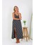Kadın Büyük Beden Ip Askılı Uzun Gecelik 12112 2