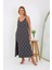 Kadın Büyük Beden Ip Askılı Uzun Gecelik 12112 5