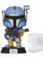 Star Wars: The Mandalorian - Ağır Piyade Mandalorian (Paz Vizsla) Funko Pop! Vinil Figür (Uyumlu Pop 1