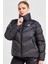 Therma-Fit Windpuffer Grid Siyah Bol Kesim Kadın Spor Mont 1