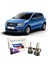 Dacia Sandero Uzun LED Xenon Kısa Far Ampulü H4 Mono Yeni Seri Beyaz 2007-2016 1