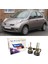 Nissan Micra LED Xenon Uzun + Kısa Far Ampulü H4 Mono Yeni Seri Beyaz 2003-2010 1