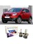 Nissan Qashqai J10 LED Xenon Kısa Far Ampulü H7 Mono Yeni Seri Beyaz 2007-2013 1