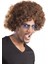 Kahve Renk Kıvırcık Afro Bonus Peruk 1