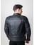 Korumalıklı Hd Biker Profesyonel Motorcu Hakiki Deri Mont 4