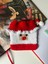 Örgü Yılbaşı Noel Baba Büzgülü Ipli Kese, Mini Çanta, Makyaj Çantası, Yılbaşı Christmas Hediyesi 3