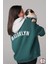 Oversize Brooklyn Yeşil Hoodie People Sahipler Için SK-108 3