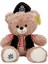 4738 Peluş Ayı Korsan Elbiseli 32 cm -Sunman 1