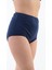 Kadın Büyük Beden Yüksek Bel Toparlayıcı Likralı Kumaş Bikini Altı 2
