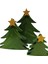 3lü Yılbaşı Ağacı Ahşap Dekor - Yılbaşı, Noel, Özel Etkinlik 4
