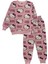 Kız Çocuk Iki Iplik Pamuklu Şardonlu Pembe Hello Kitty Desen Uzun Kollu Pijama Takımı 1