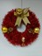Yılbaşı Kapı Süsü Çelenk Yeni Yıl Noel Dekoratif Kapı Süsü - 30 cm - KS017 1