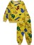 Erkek Çocuk Iki Iplik Pamuklu Şardonlu Sarı Hayvan Desenli Uzun Kollu Pijama Takımı 1