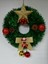 Yılbaşı Kapı Süsü Çelenk Yeni Yıl Noel Dekoratif Kapı Süsü - 30 cm - KS013 1