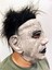Siyah Saçlı Michael Myers Lateks Yüze Tam Yapışan Et Maske Korku Maskesi 1